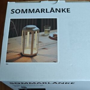 New in box rare IKEA Sommarlånke Lamp Lantern 11 inch